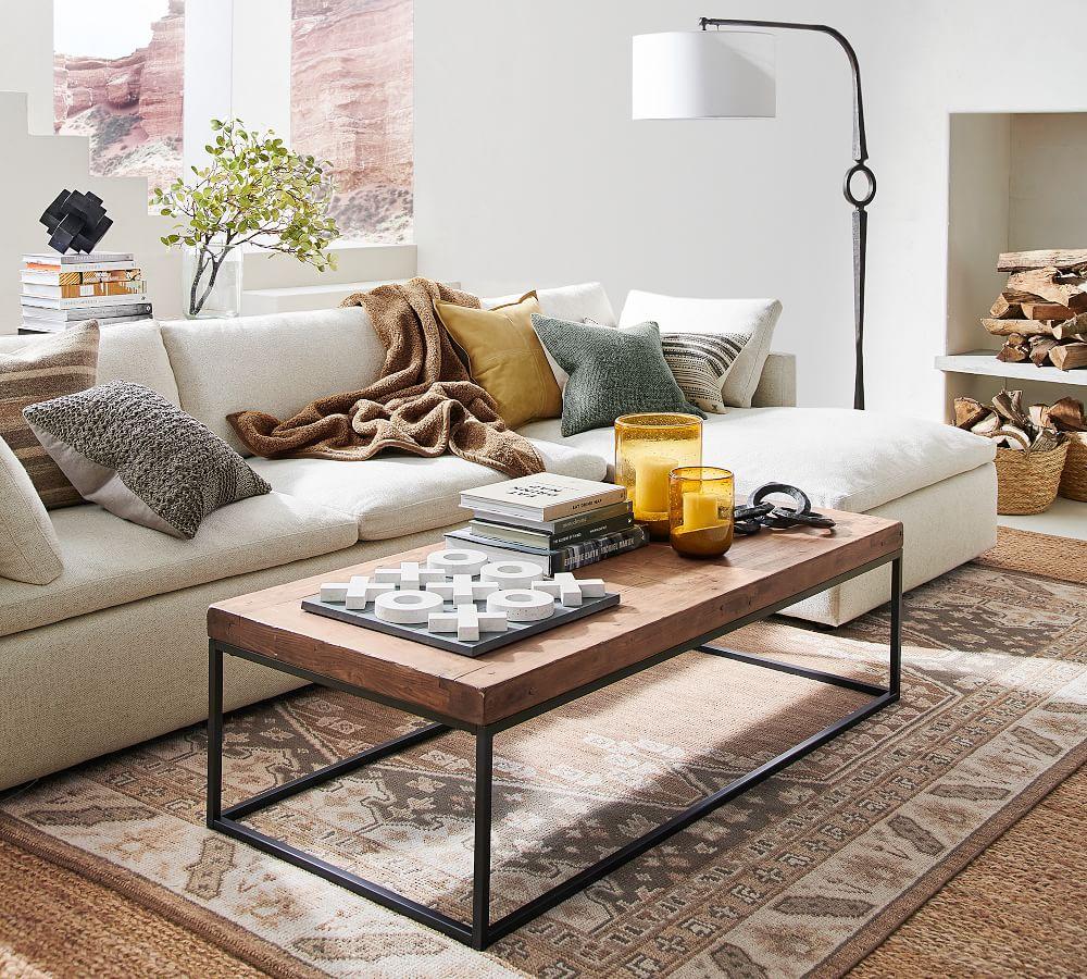 Pottery barn malcolm coffee table deals